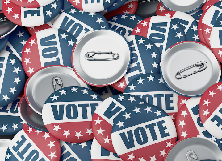 Vote pin